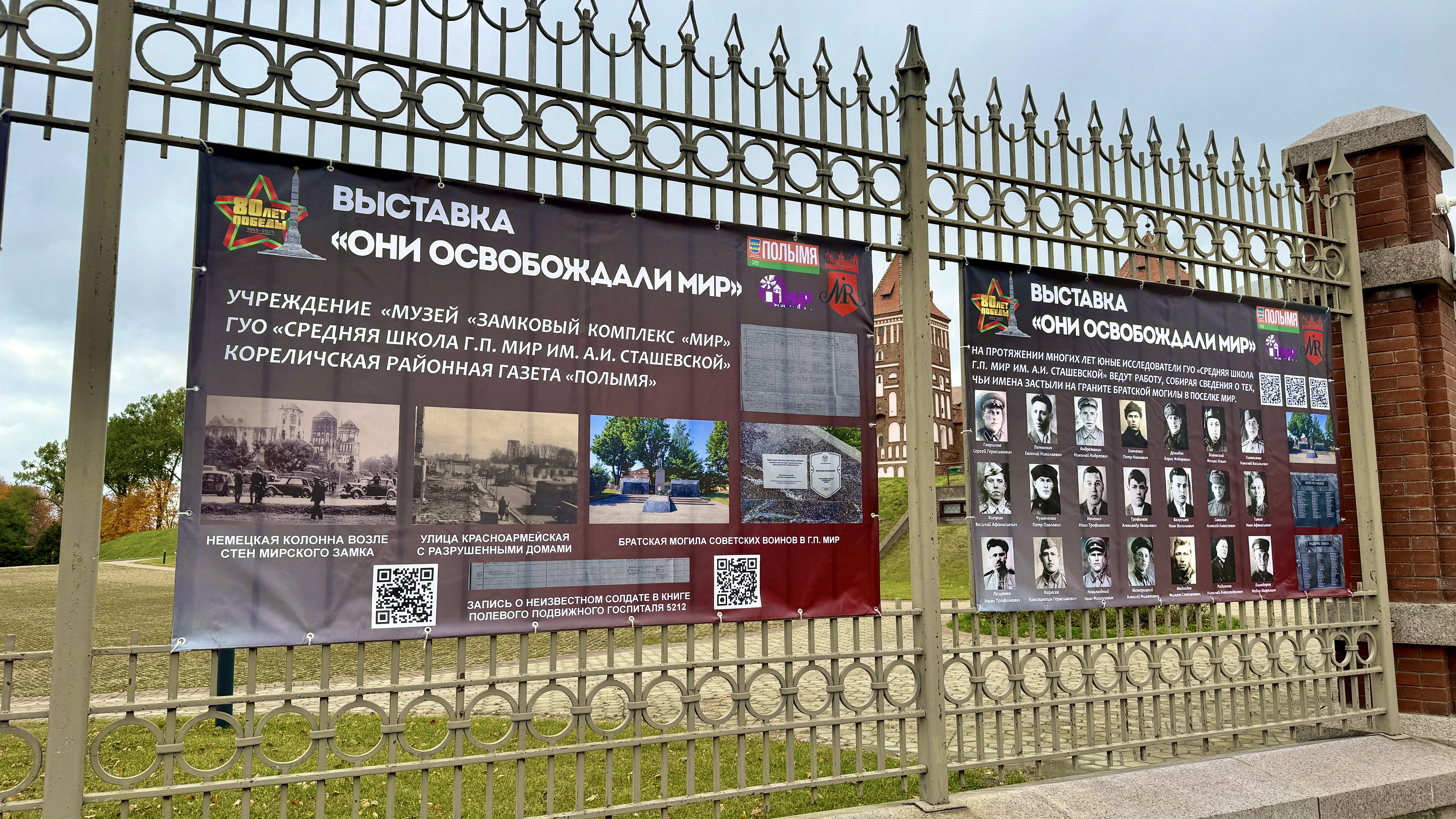 Баннерная выставка «Они освобождали Мир»