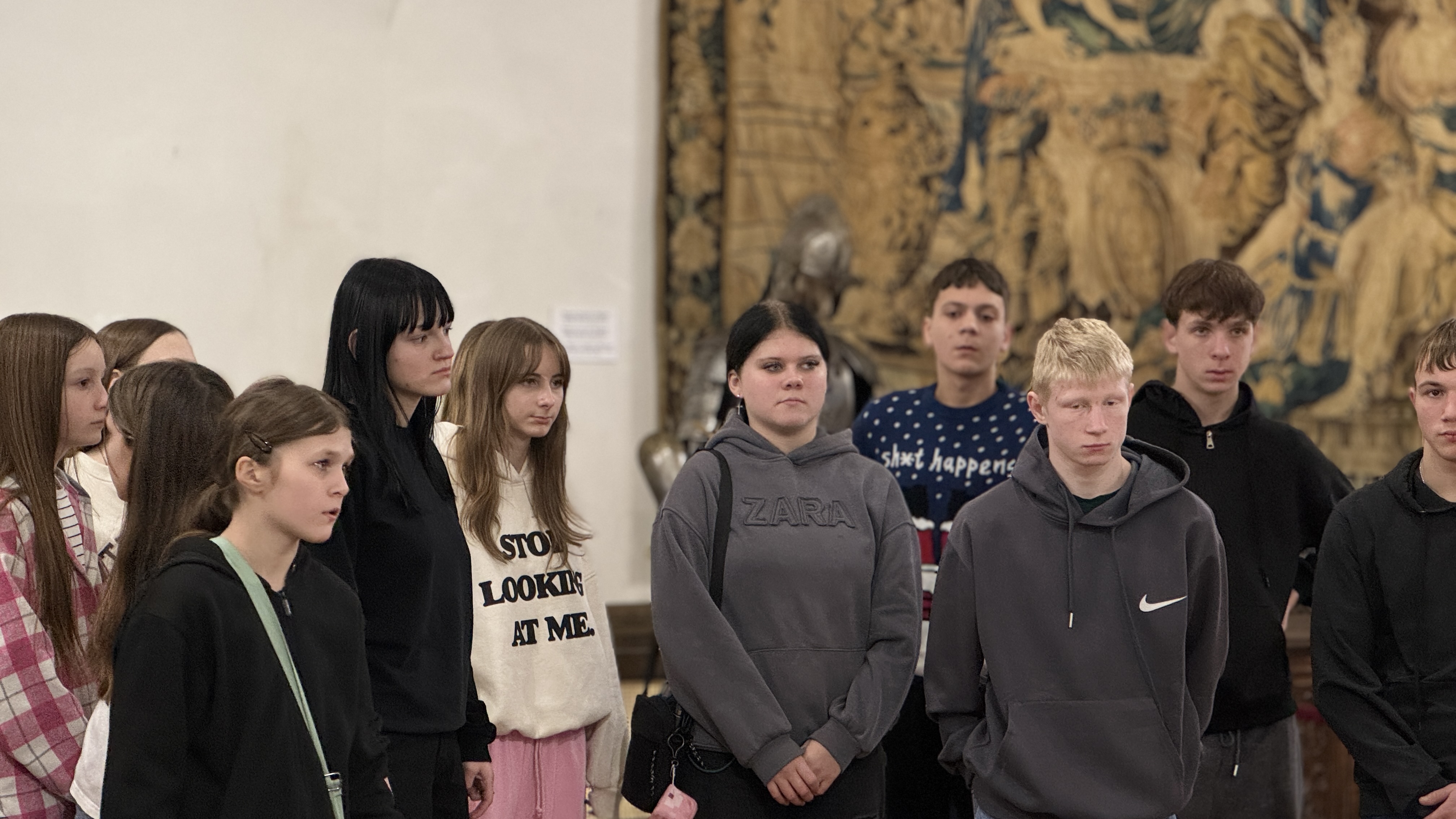 В замковом комплексе «Мир» состоялась экскурсия для детей-сирот в рамках акции «Наши дети»